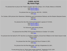 Tablet Screenshot of chrisjacks.com